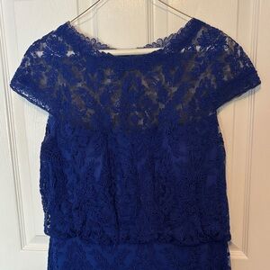 Tadashi Shoji Royal Blue Dress